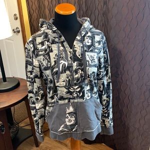 DISNEY PARKS Villains Hoodie fitted women’s